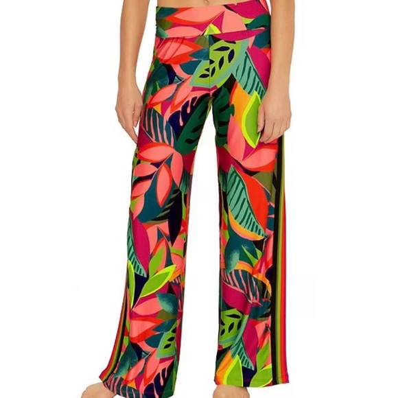Trina Turk Pants & Jumpsuits Trina Turk Rainforest Pants Split Leg
